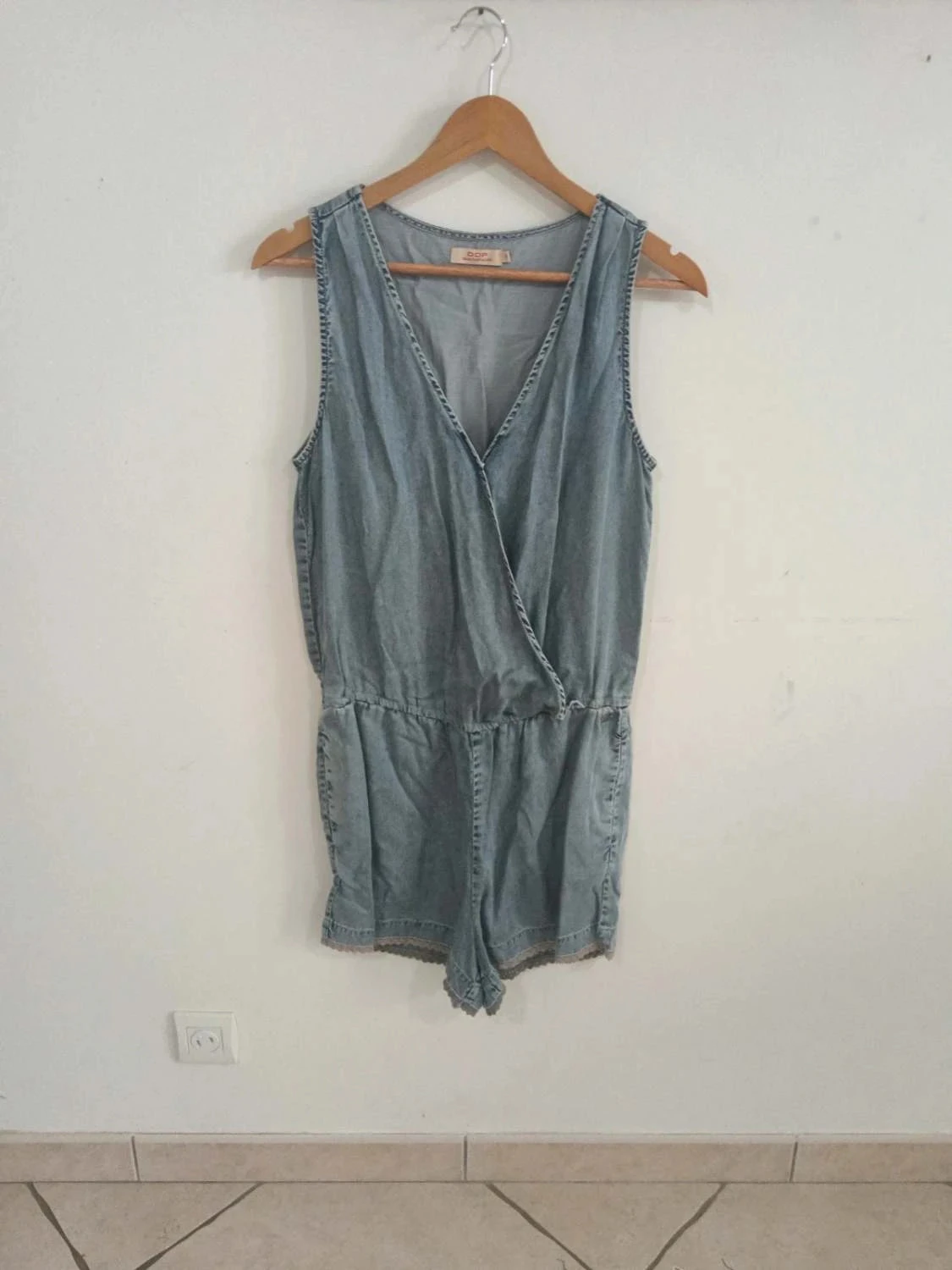 C131 combi short bleu DDP M